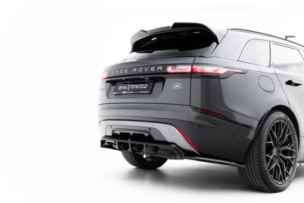 MAXTON DESIGN - Spoiler pod zadný nárazník V.2, Land Rover Range Rover Velar R-Dynamic Mk1, Čierny lesk – Obrázok 2