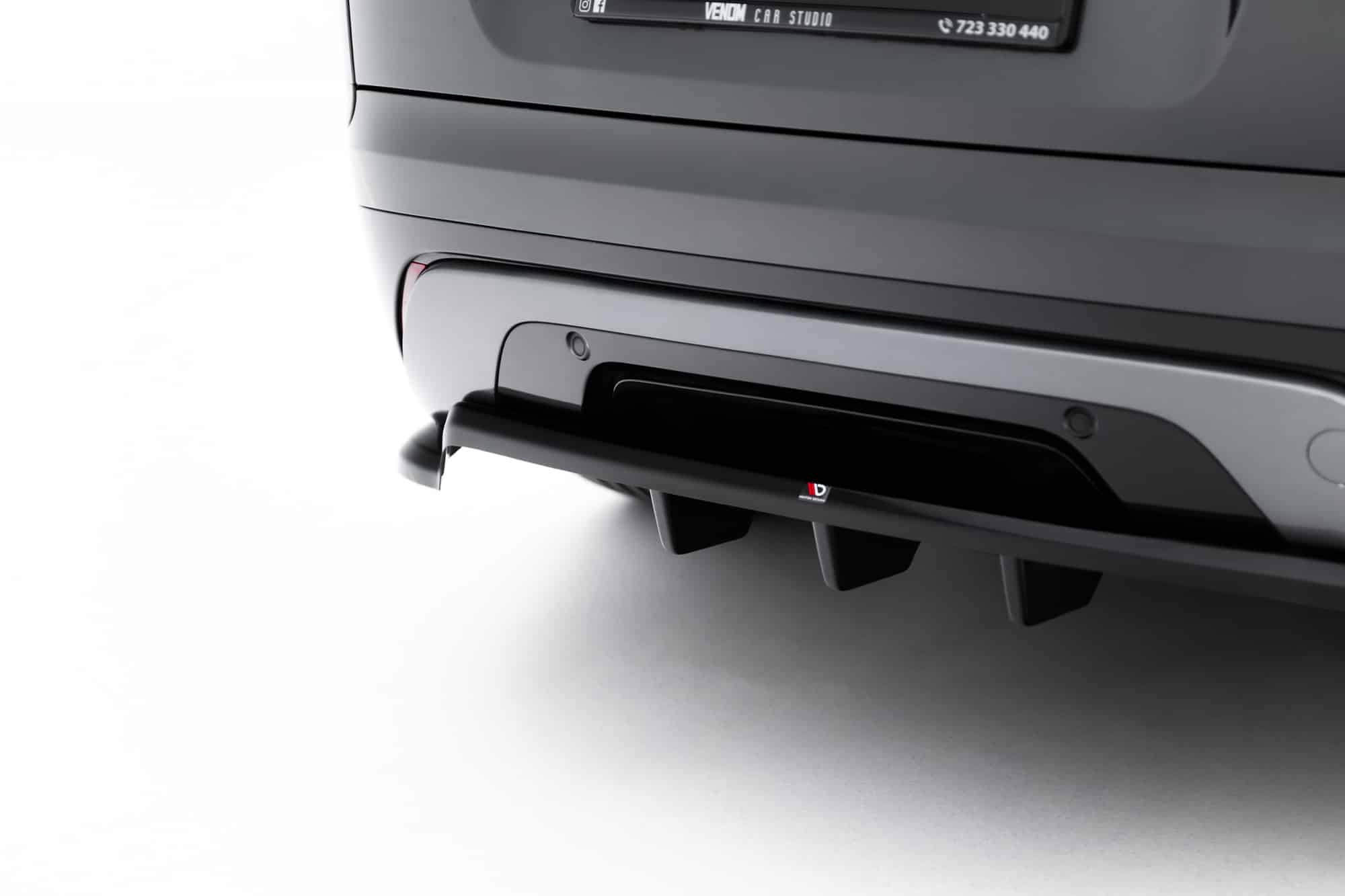 MAXTON DESIGN - Spoiler pod zadný nárazník V.2, Land Rover Range Rover Velar R-Dynamic Mk1, Čierny lesk – Obrázok 6