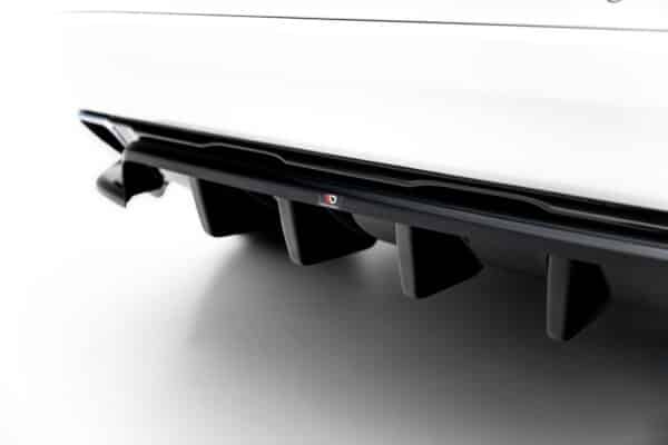 MAXTON DESIGN - Spojler pod zadný nárazník, Volvo XC60 Mk1 Facelift, Čierny lesk – Obrázok 2