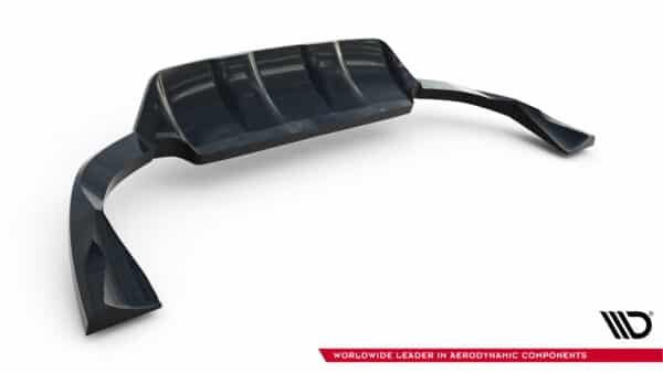 MAXTON DESIGN - Spojler pod zadný nárazník, Volvo XC60 Mk1 Facelift, Čierny lesk – Obrázok 3