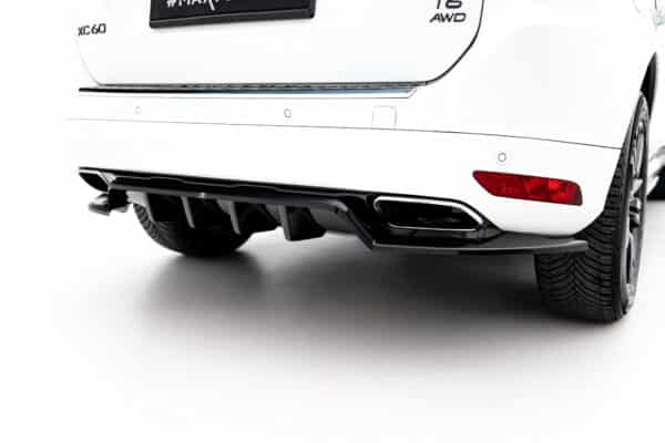 MAXTON DESIGN - Spojler pod zadný nárazník, Volvo XC60 Mk1 Facelift, Čierny lesk – Obrázok 5
