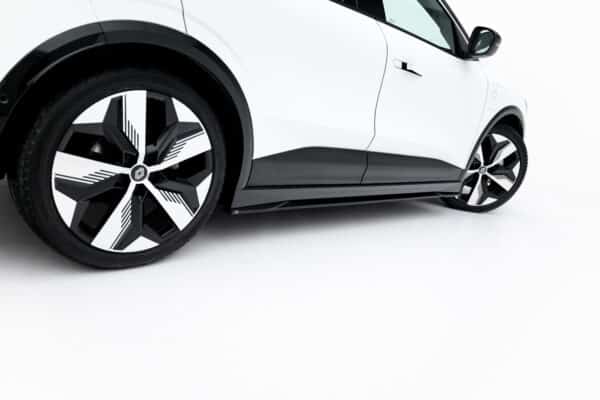 MAXTON DESIGN - Lišty pod bočné prahy,  Renault Megane E-Tech Electric Mk1, Čierny lesk – Obrázok 5