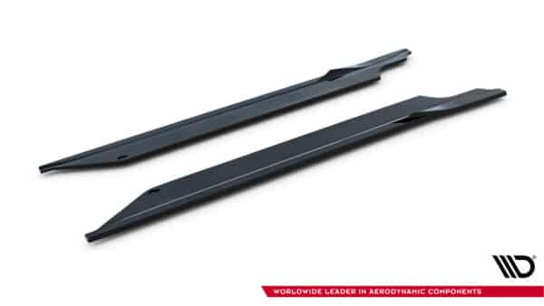 MAXTON DESIGN - Lišty pod bočné prahy V.1, Porsche 911 Carrera Sport Design 992, Čierny lesk – Obrázok 4