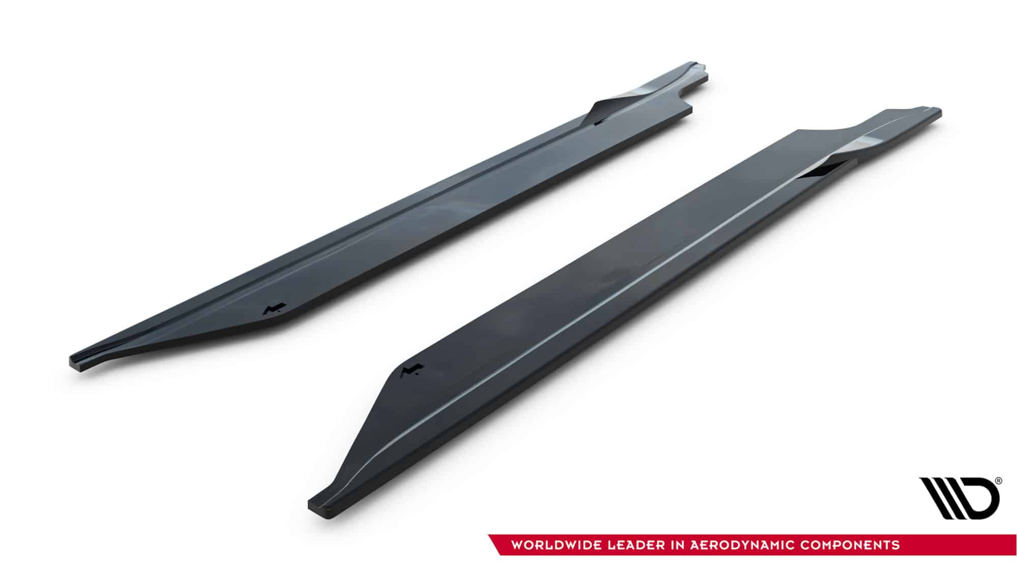 MAXTON DESIGN - Lišty pod bočné prahy V.1, Porsche 911 Carrera Sport Design 992, Čierny lesk – Obrázok 3