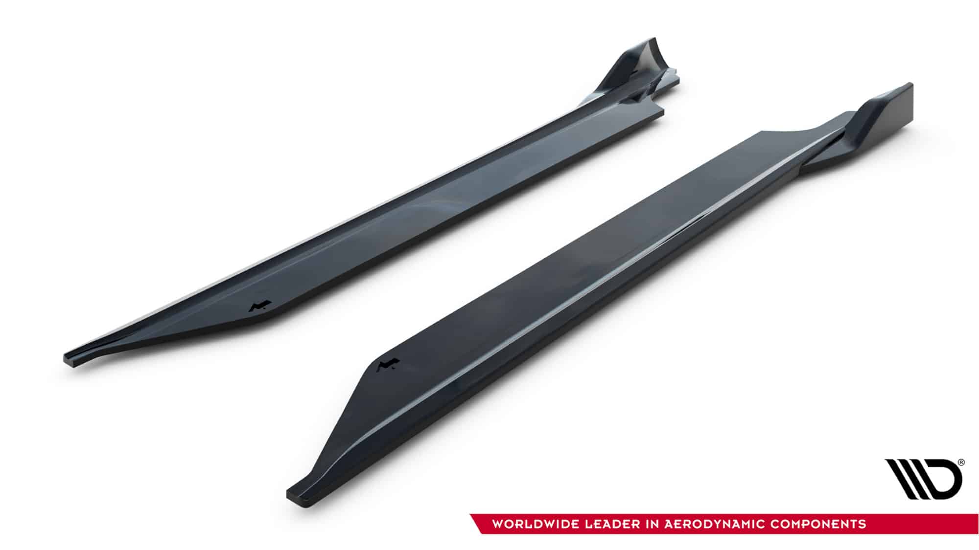 MAXTON DESIGN - Lišty pod bočné prahy V.2, Porsche 911 Carrera Sport Design 992, Čierny lesk – Obrázok 3