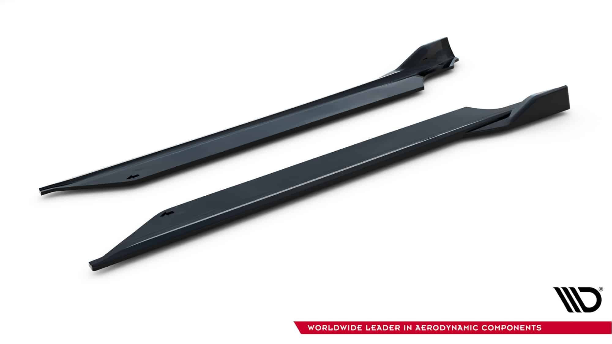 MAXTON DESIGN - Lišty pod bočné prahy V.2, Porsche 911 Carrera Sport Design 992, Čierny lesk – Obrázok 4