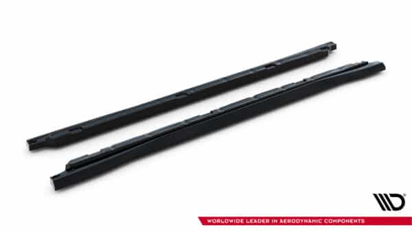 MAXTON DESIGN - Lišty pod bočné prahy, Volkswagen Tiguan Mk3, Čierny lesk – Obrázok 4