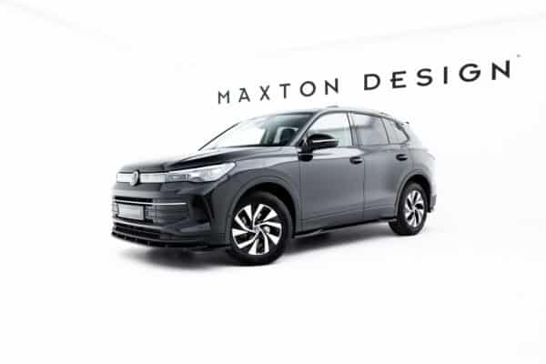 MAXTON DESIGN - Lišty pod bočné prahy, Volkswagen Tiguan Mk3, Čierny lesk – Obrázok 2