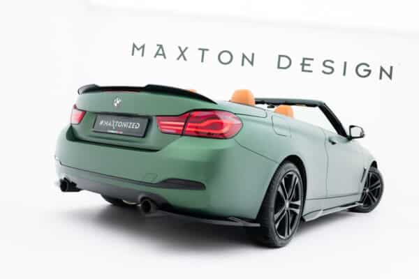 MAXTON DESIGN - Spoiler kufra, vhodné pre BMW 4 Cabrio F33, Čierny lesk – Obrázok 5