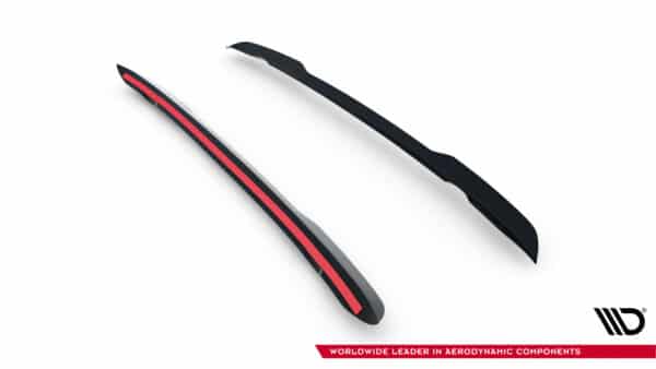 MAXTON DESIGN - Spoiler kufra, Peugeot Expert Mk3, Čierny lesk – Obrázok 4