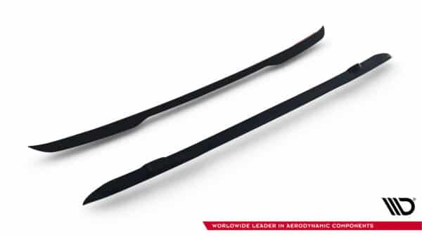 MAXTON DESIGN - Spoiler kufra, Peugeot Expert Mk3, Čierny lesk – Obrázok 3