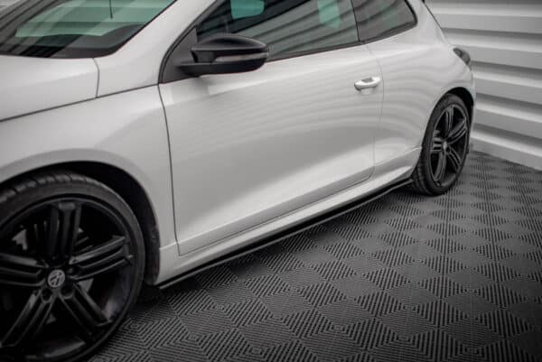 MAXTON DESIGN - Street pro Lišty pod bočné prahy, Volkswagen Scirocco R Mk3, Čierna Matná