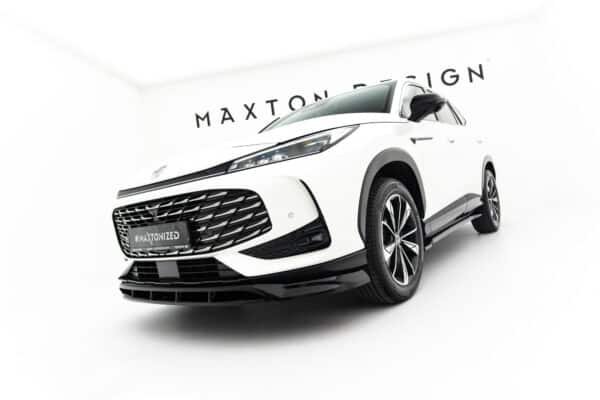 MAXTON DESIGN - Spoiler pod predný nárazník, MG HS Mk2, Čierny lesk