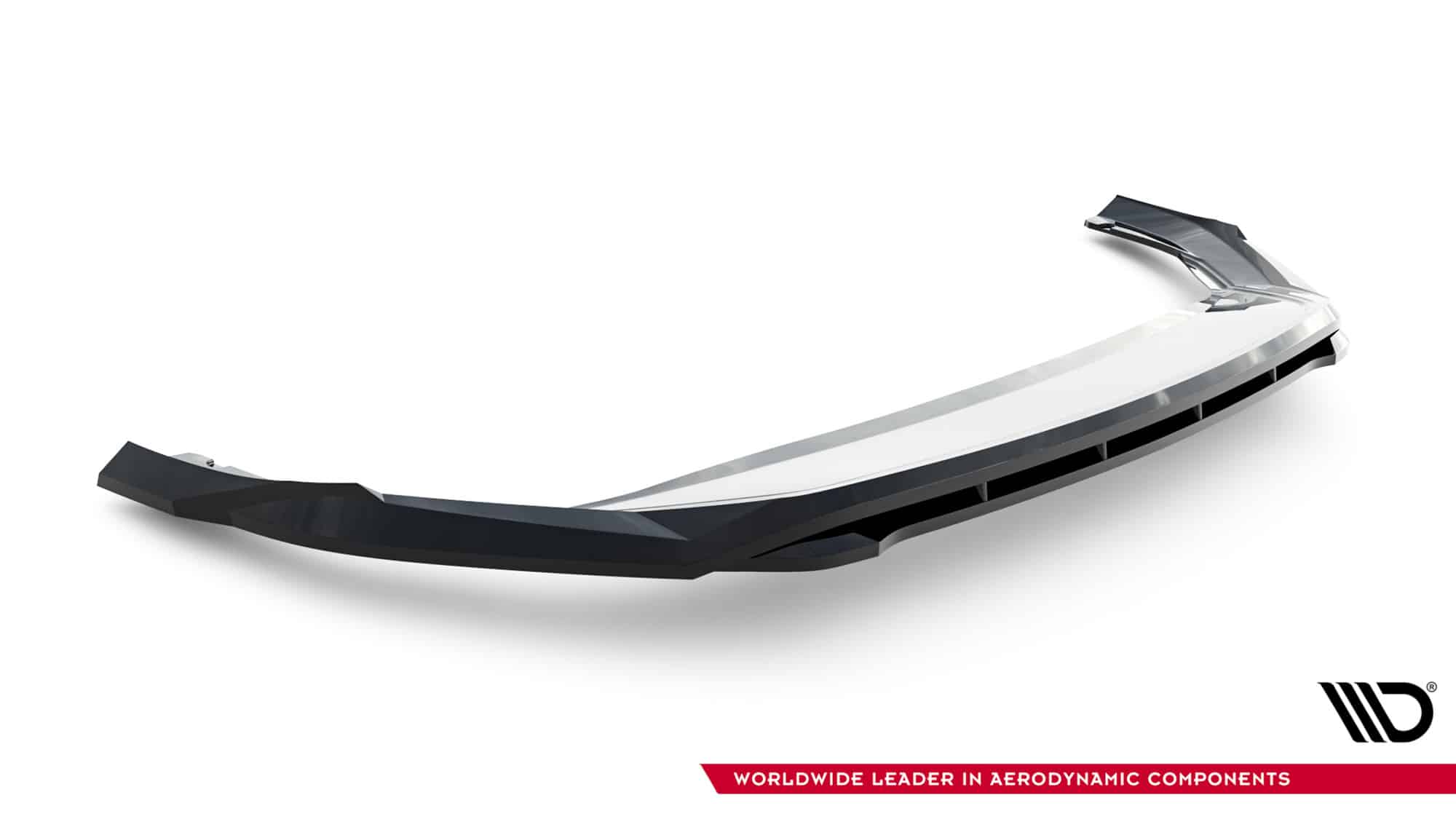 MAXTON DESIGN - Spoiler pod predný nárazník V.1, Skoda Superb Mk4, Čierny lesk – Obrázok 4