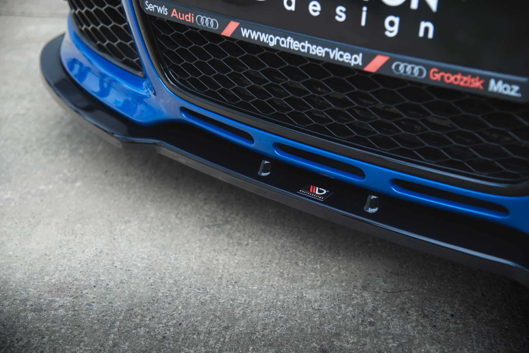 MAXTON DESIGN – Spoiler pod Predný náraznik V.2 Audi RS4 B7 ,Čierny lesk – Obrázok 12