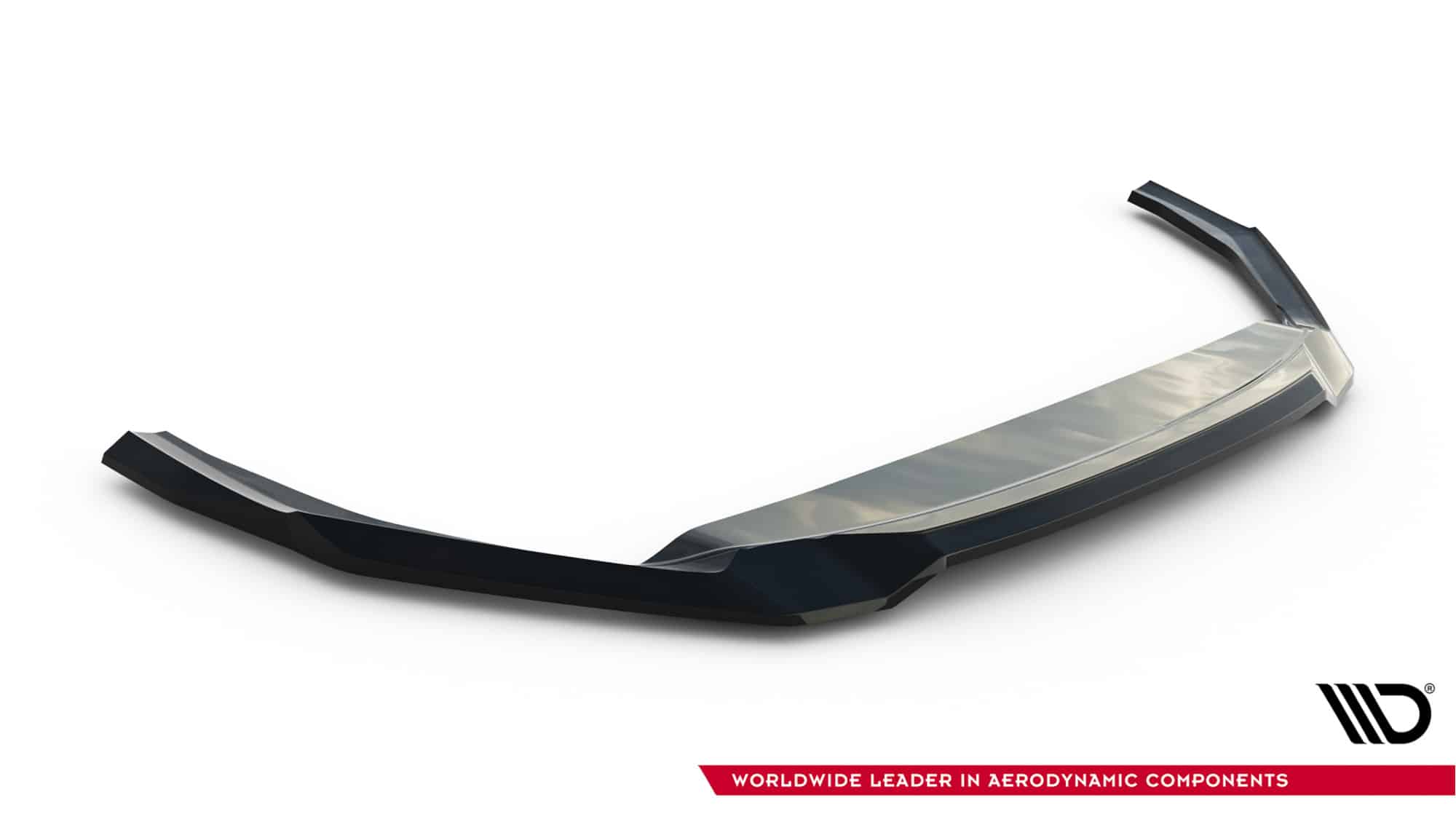 MAXTON DESIGN - Spoiler pod predný nárazník V.4, Skoda Octavia RS Mk4, Čierny lesk – Obrázok 4