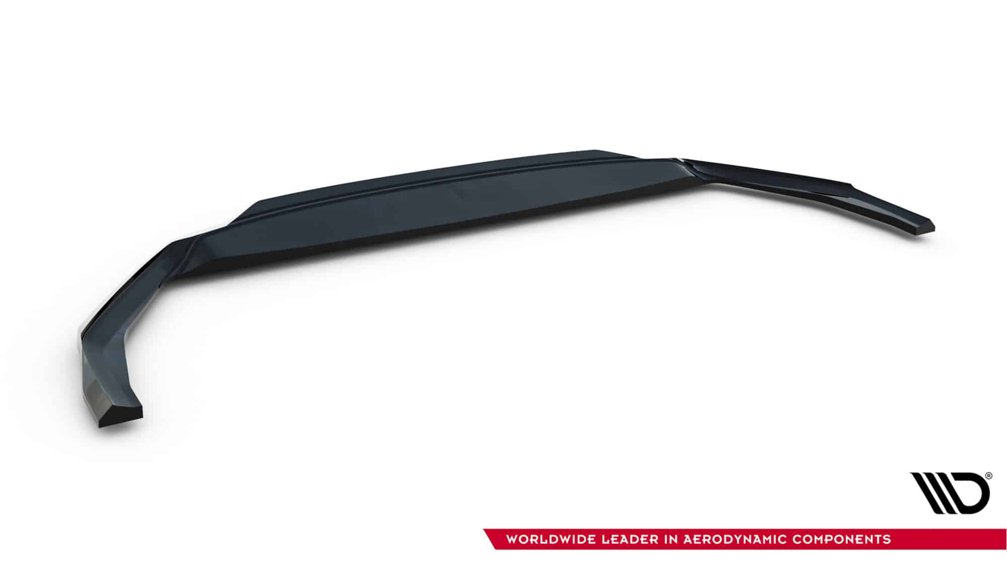 MAXTON DESIGN - Spoiler pod predný nárazník V.4, Skoda Octavia RS Mk4, Čierny lesk – Obrázok 3