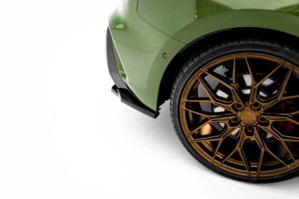 MAXTON DESIGN - Bočné spoilere zadného nárazníka V.3, Audi S3 Sportback 8Y Facelift, Čierny lesk – Obrázok 2