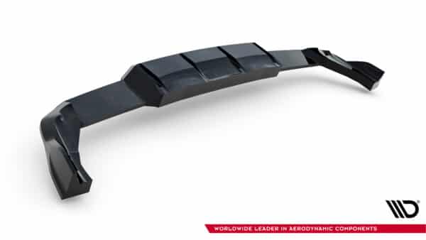 MAXTON DESIGN - Spoiler pod zadný nárazník V.1, Volkswagen Golf R Mk8 / Mk8 Facelift, Čierny lesk – Obrázok 4
