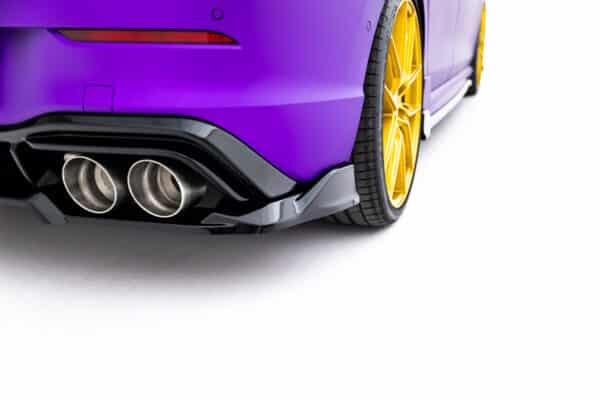 MAXTON DESIGN - Spoiler pod zadný nárazník V.1, Volkswagen Golf R Mk8 / Mk8 Facelift, Čierny lesk – Obrázok 9