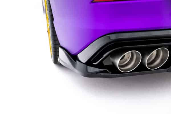 MAXTON DESIGN - Spoiler pod zadný nárazník V.1, Volkswagen Golf R Mk8 / Mk8 Facelift, Čierny lesk – Obrázok 6