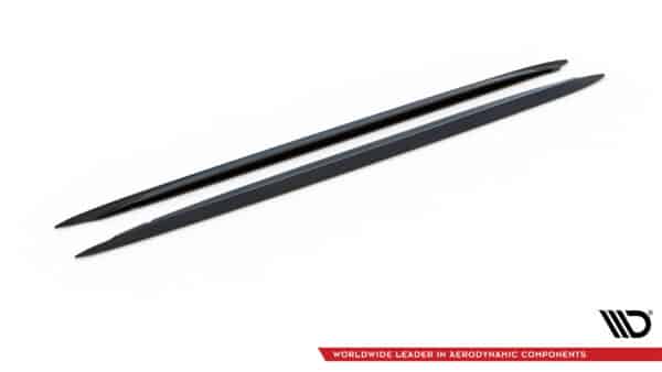 MAXTON DESIGN - Lišty pod prahy Audi S4 / A4 / A4 S-Line B6 / B7 , 
Čierny lesk – Obrázok 11