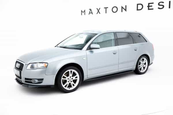 MAXTON DESIGN - Lišty pod prahy Audi S4 / A4 / A4 S-Line B6 / B7 , 
Čierny lesk – Obrázok 9
