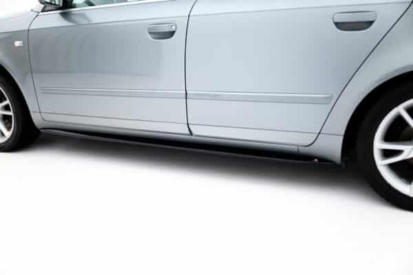 MAXTON DESIGN - Lišty pod prahy Audi S4 / A4 / A4 S-Line B6 / B7 , 
Čierny lesk – Obrázok 12
