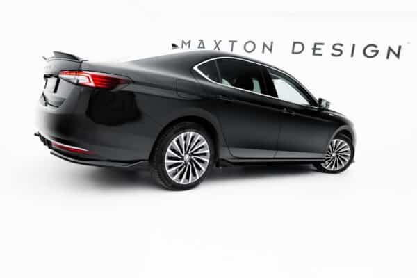 MAXTON DESIGN - Lišty pod bočné prahy V.2, Skoda Superb Mk4, Čierny lesk – Obrázok 6
