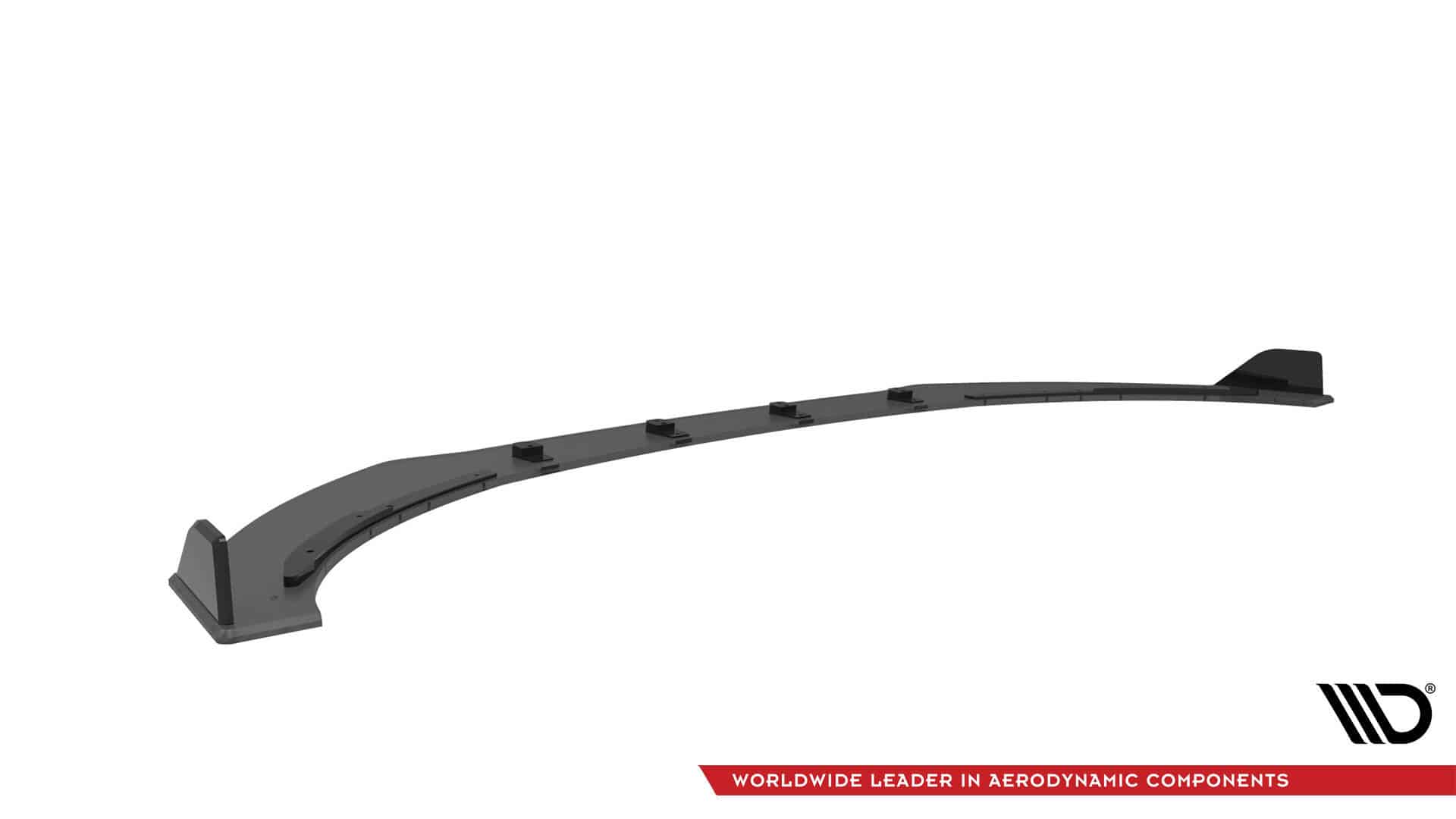 MAXTON DESIGN - Street Spoiler pod predný nárazník V.2, Toyota GR86 Mk1, Čierna Matná – Obrázok 3