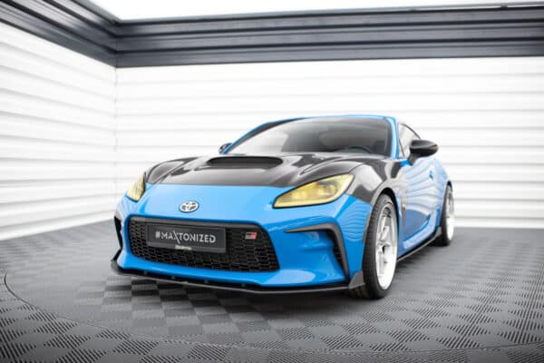 MAXTON DESIGN - Street Spoiler pod predný nárazník V.2, Toyota GR86 Mk1, Čierna Matná