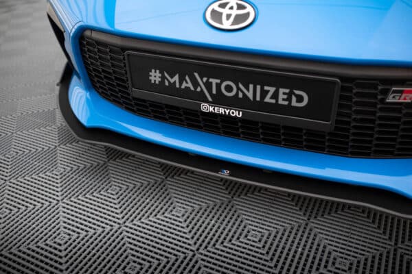 MAXTON DESIGN - Street Spoiler pod predný nárazník V.2, Toyota GR86 Mk1, Čierna Matná – Obrázok 5