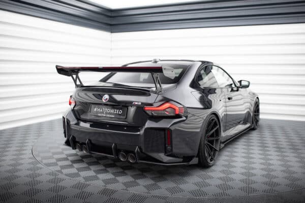 MAXTON DESIGN - Street Pro Difúzor zadného nárazníka, vhodné pre BMW M2 G87, Čierna Matná – Obrázok 2