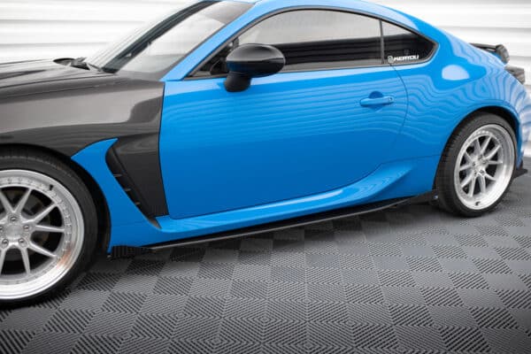 MAXTON DESIGN - Street pro Lišty pod bočné prahy + Splitre V.1, Toyota GR86 Mk1, Čierna Matná