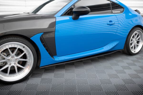 MAXTON DESIGN - Street pro Lišty pod bočné prahy V.1, Toyota GR86 Mk1, Čierna Matná