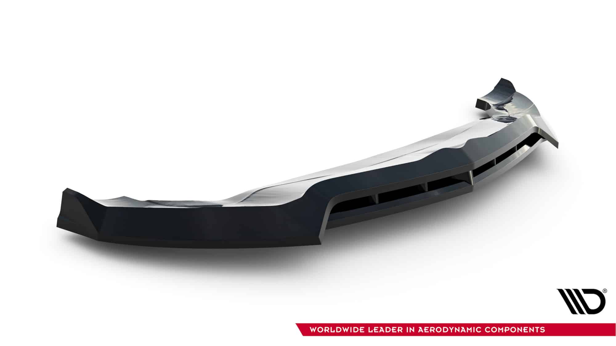 MAXTON DESIGN - Spoiler pod predný nárazník V.3, Alfa Romeo Stelvio Mk1 Čierny lesk – Obrázok 4