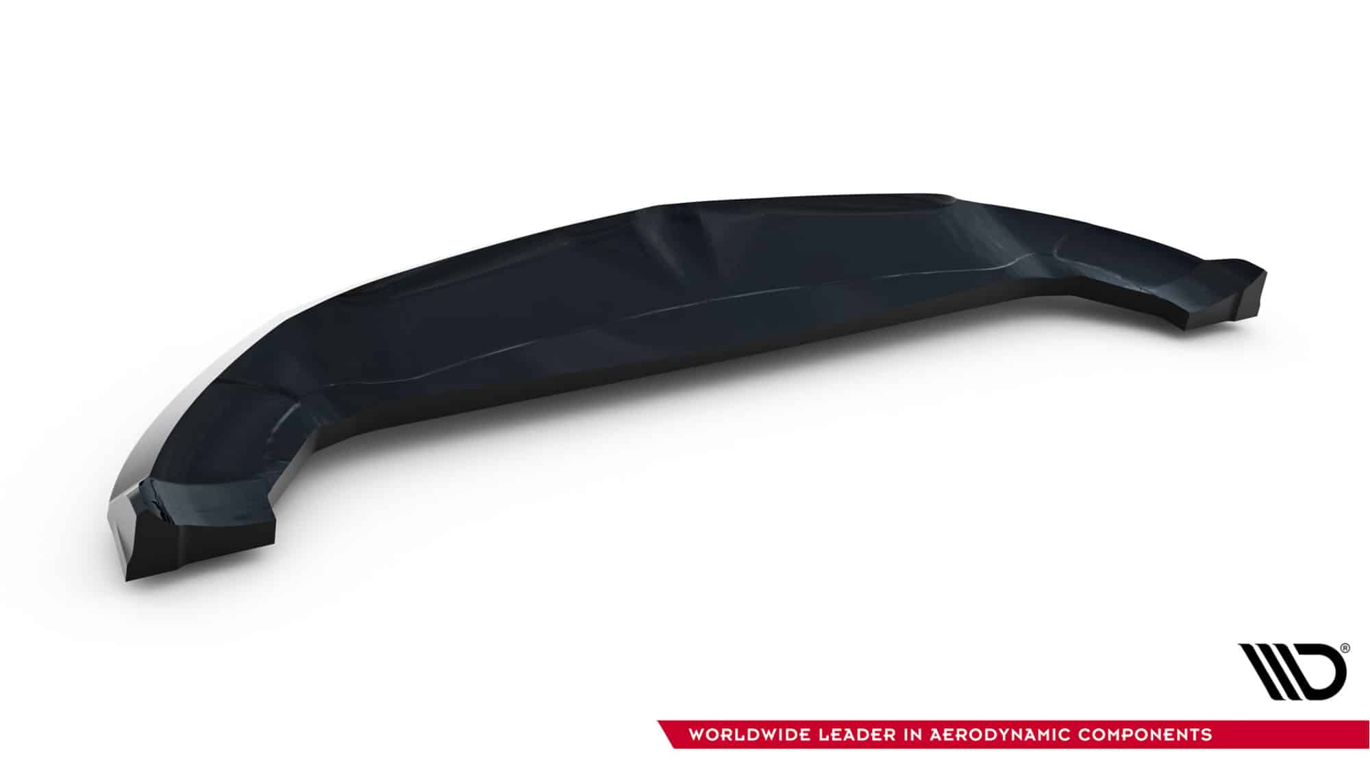 MAXTON DESIGN - Spoiler pod predný nárazník V.3, Alfa Romeo Stelvio Mk1 Čierny lesk – Obrázok 3