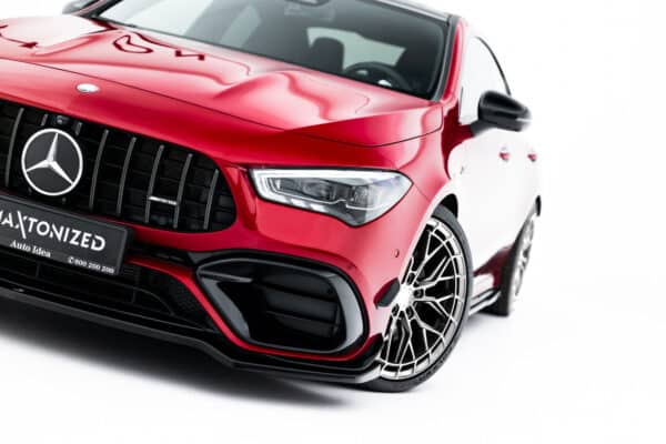 MAXTON DESIGN - Spoiler pod predný nárazník V.4, Mercedes-AMG CLA 45 Aero C118, Čierny lesk – Obrázok 6