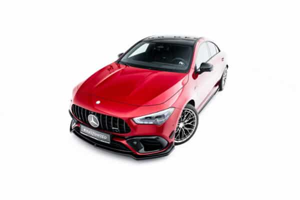 MAXTON DESIGN - Spoiler pod predný nárazník V.4, Mercedes-AMG CLA 45 Aero C118, Čierny lesk – Obrázok 5