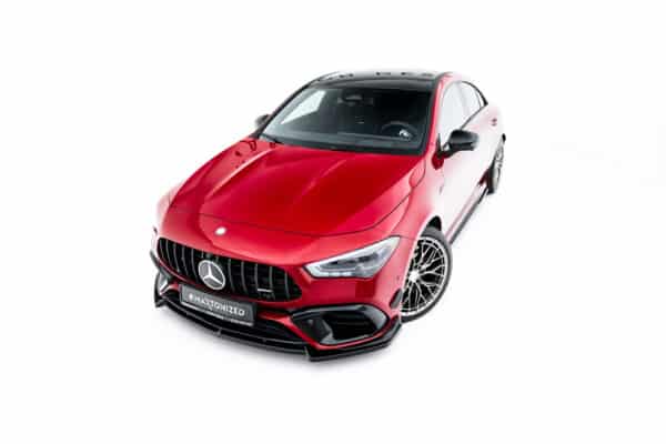 MAXTON DESIGN - Spoiler pod predný nárazník V.5, Mercedes-AMG CLA 45 Aero C118, Čierny lesk – Obrázok 2