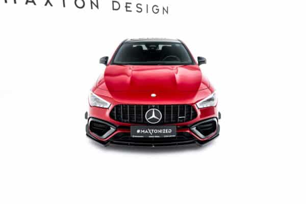 MAXTON DESIGN - Spoiler pod predný nárazník V.5, Mercedes-AMG CLA 45 Aero C118, Čierny lesk – Obrázok 8