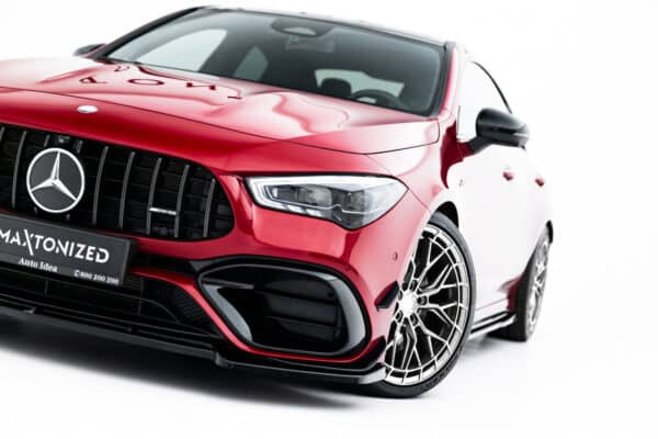 MAXTON DESIGN - Spoiler pod predný nárazník V.5, Mercedes-AMG CLA 45 Aero C118, Čierny lesk – Obrázok 7