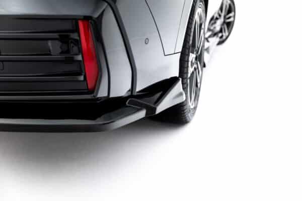 MAXTON DESIGN - Spoiler pod zadný nárazník, vhodné pre BMW X2 M-Pack U10, Čierny lesk – Obrázok 2