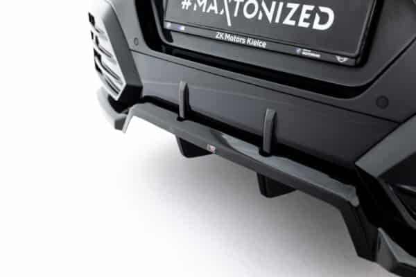 MAXTON DESIGN - Spoiler pod zadný nárazník, vhodné pre BMW X2 M-Pack U10, Čierny lesk – Obrázok 5