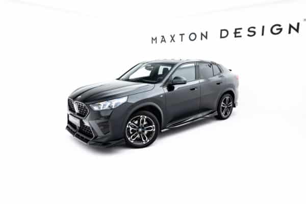 MAXTON DESIGN - Lišty pod bočné prahy, vhodné pre BMW X2 M-Pack U10, Čierny lesk – Obrázok 2
