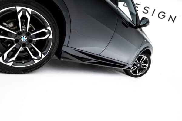 MAXTON DESIGN - Lišty pod bočné prahy, vhodné pre BMW X2 M-Pack U10, Čierny lesk – Obrázok 6