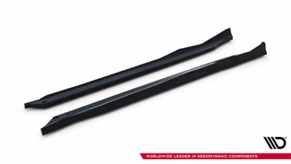 MAXTON DESIGN - Lišty pod bočné prahy, vhodné pre BMW X2 M-Pack U10, Čierny lesk – Obrázok 3