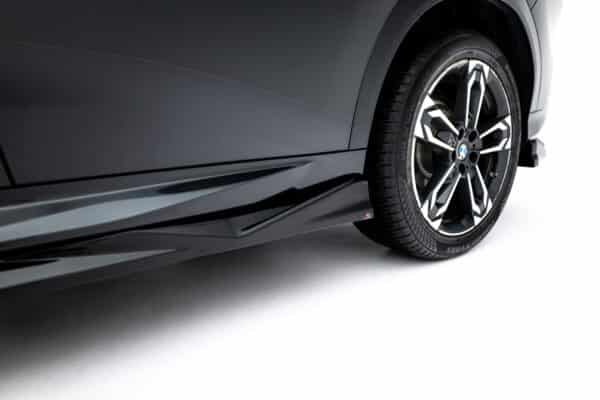 MAXTON DESIGN - Lišty pod bočné prahy, vhodné pre BMW X2 M-Pack U10, Čierny lesk – Obrázok 5