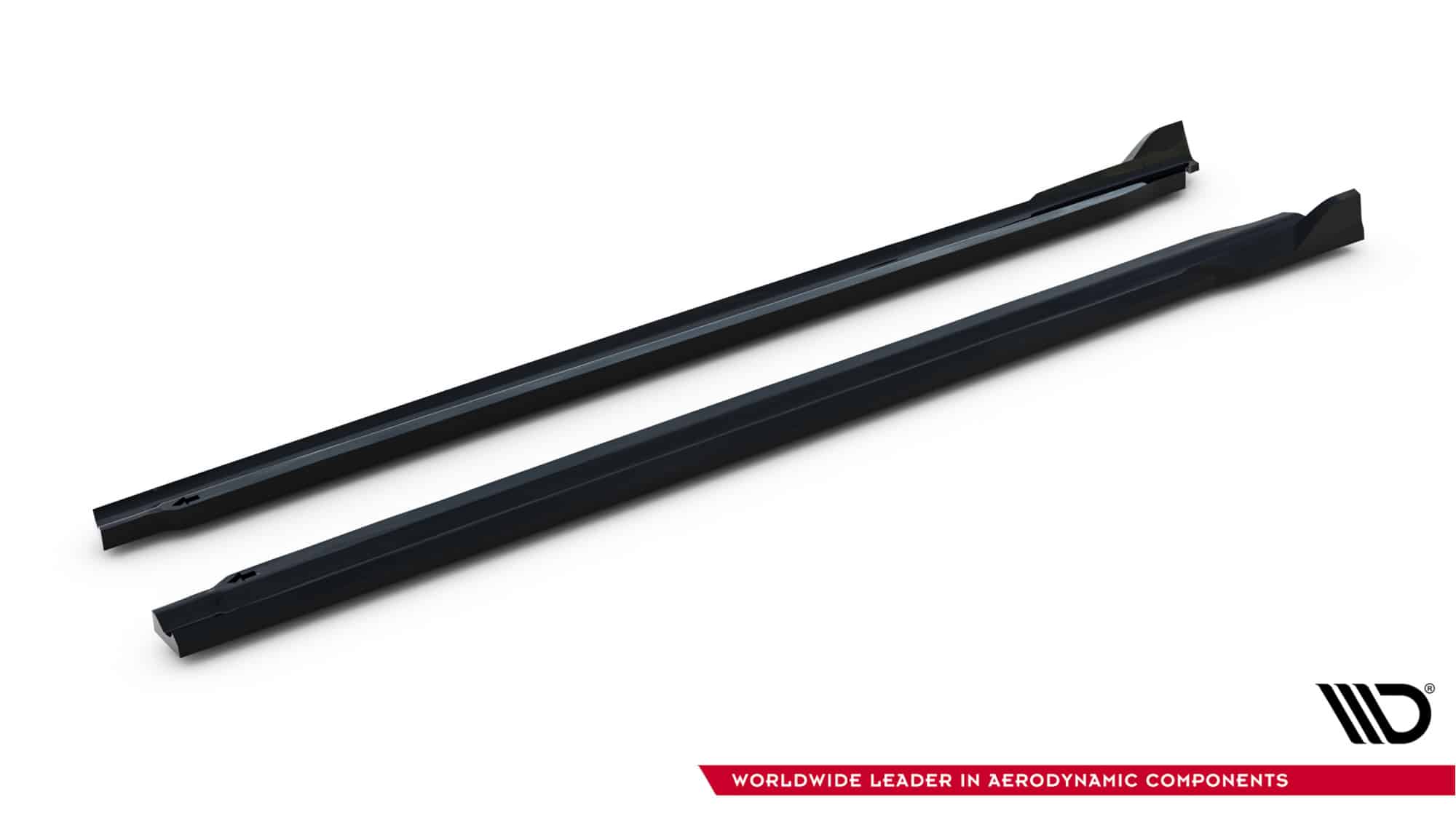 MAXTON DESIGN - Lišty pod bočné prahy V.2, Alfa Romeo Stelvio Mk1 Čierny lesk – Obrázok 3