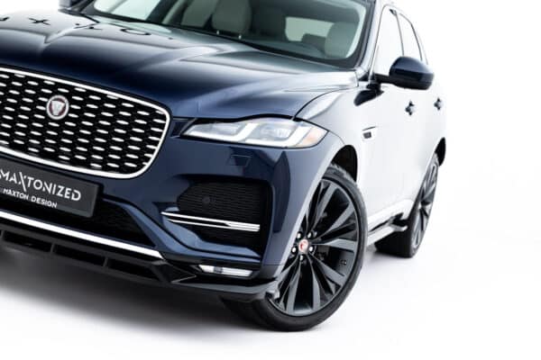 MAXTON DESIGN - Spoiler pod predný nárazník, Jaguar F-Pace R-Sport Mk1 Facelift, Čierny lesk – Obrázok 5